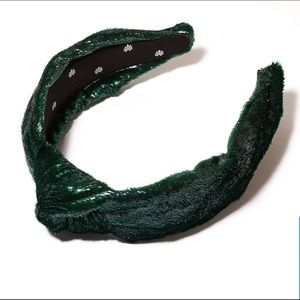 Lele Sadoughi shimmer headband